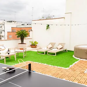 Apulialux Private 100mq Rooftop Oasis W Jacuzzi Appartement Bari